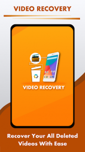 اسکرین شات برنامه Deleted video recovery: All data recovery app 1