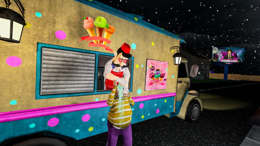 اسکرین شات 2 بازی Ice Cream Man: Icy Escape
