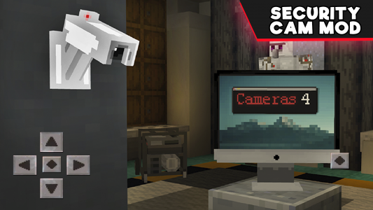 اسکرین شات برنامه Security Camera Mod Minecraft 3