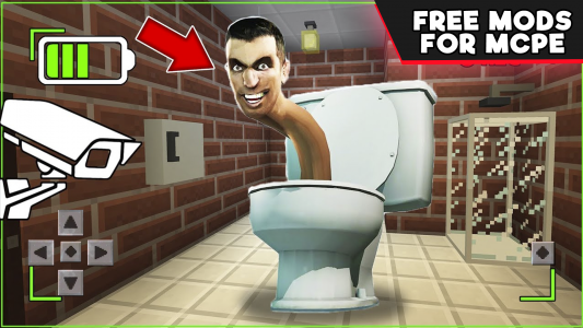 اسکرین شات برنامه Skibidi Toilet Minecraft Mod 1