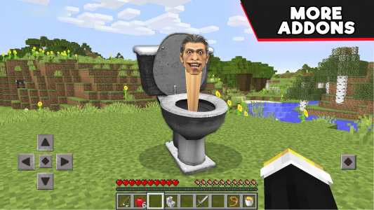 اسکرین شات برنامه Skibidi Toilet Minecraft Mod 2