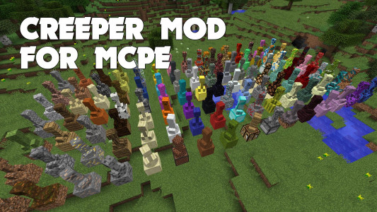اسکرین شات برنامه Creepers Mod for MCPE 2