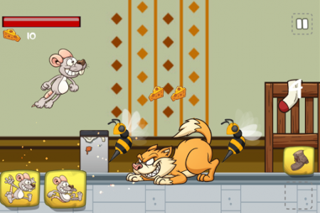 اسکرین شات بازی Jerry Mouse Runner Game 2