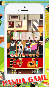 اسکرین شات بازی Chef Panda Sushi Make Game 3