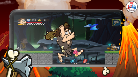 اسکرین شات بازی Caveman Hero Adventure Game 5
