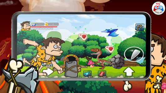 اسکرین شات بازی Caveman Hero Adventure Game 3
