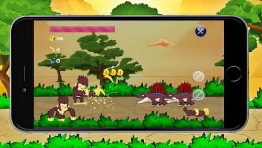 اسکرین شات بازی Monkey King Kong vs Dinosaurs 3