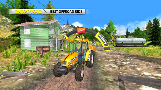 اسکرین شات بازی Tractor Taxi Simulator 2023 2