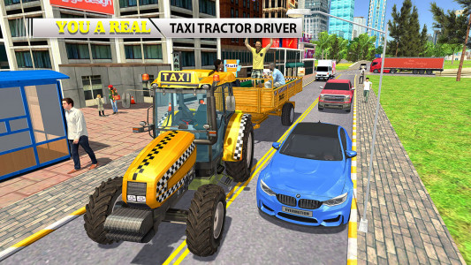 اسکرین شات بازی Tractor Taxi Simulator 2023 1