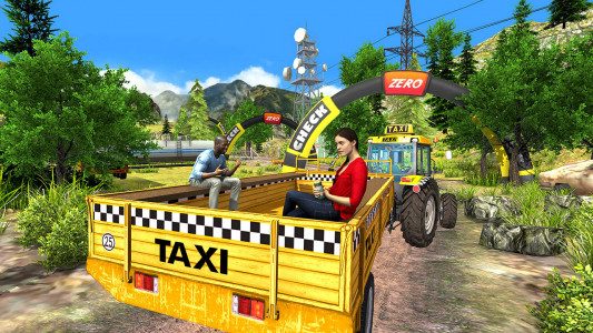 اسکرین شات بازی Tractor Taxi Simulator 2023 4