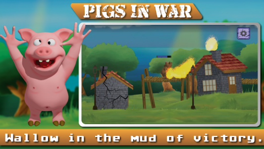 اسکرین شات بازی Angry  Pigs In War Strategy offline Games 4