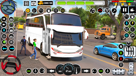 اسکرین شات بازی Coach Bus Simulator Bus Games 4