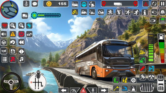 اسکرین شات بازی Coach Bus Simulator Bus Games 1
