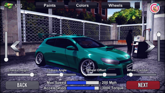 اسکرین شات بازی Charger Drift Simulator 3