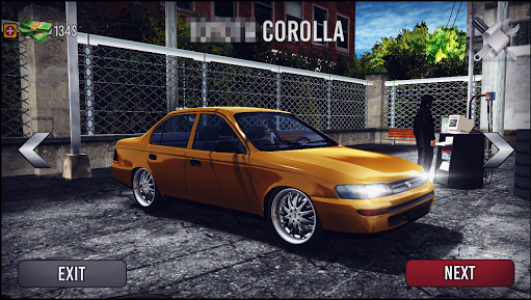 اسکرین شات برنامه Corolla Drift & Driving Simulator 1