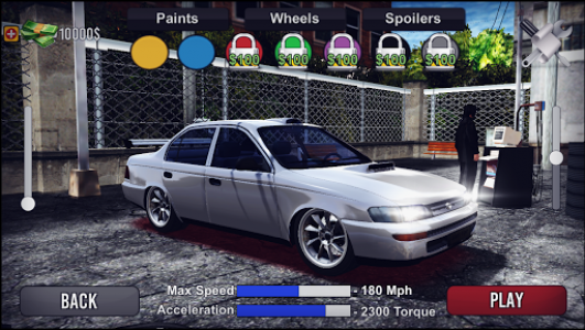 اسکرین شات برنامه Corolla Drift & Driving Simulator 2