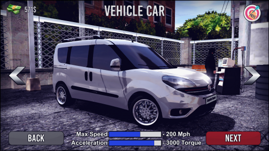 اسکرین شات بازی Doblo Drift Simulator 1