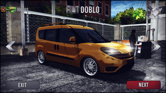 اسکرین شات بازی Doblo Drift Simulator 1