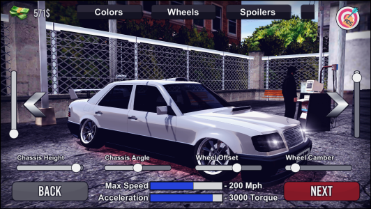 اسکرین شات 2 بازی E500 Drift Simulator