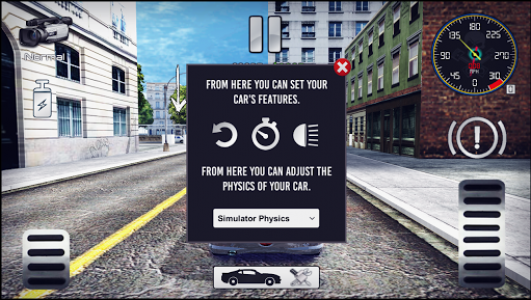 اسکرین شات بازی E500 Drift & Driving Simulator 8