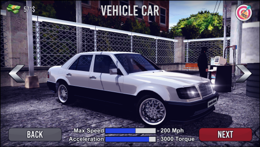 اسکرین شات 1 بازی E500 Drift Simulator