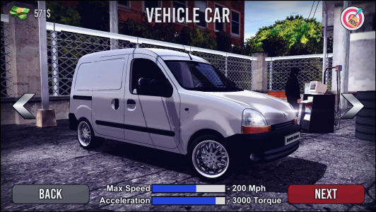 اسکرین شات 1 بازی Kangoo Drift Simulator