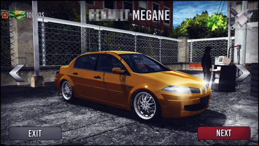اسکرین شات بازی Megane Drift Simulator 1