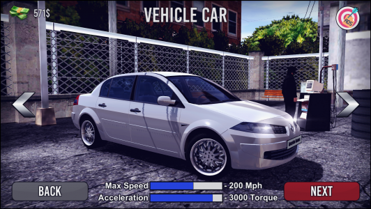 اسکرین شات بازی Megane Drift Simulator 1