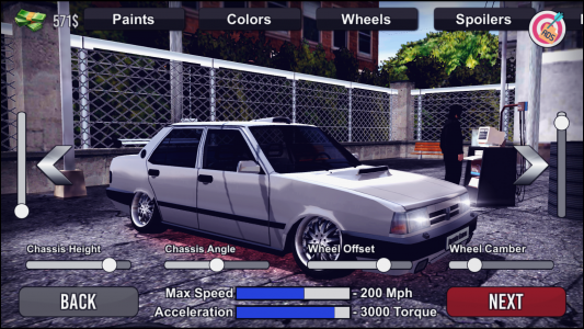 اسکرین شات بازی Tofaş Drift Simulator 2