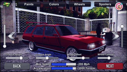 اسکرین شات بازی Tofaş Drift Simulator 3