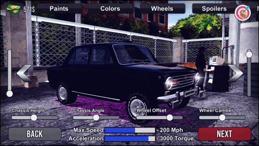 اسکرین شات بازی Tofaş Drift Simulator 4