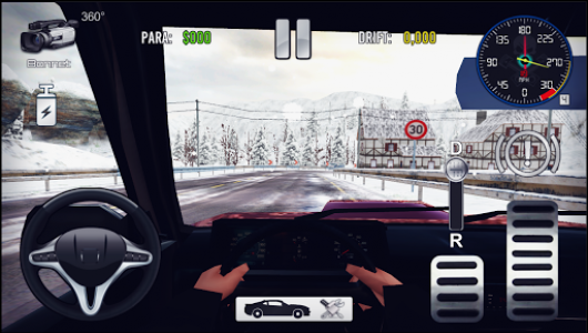 اسکرین شات بازی Kartal Snowy Car Driving Simulator 4