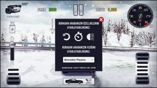 اسکرین شات بازی Kartal Snowy Car Driving Simulator 6