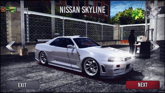اسکرین شات بازی Skyline Drift Simulator 2