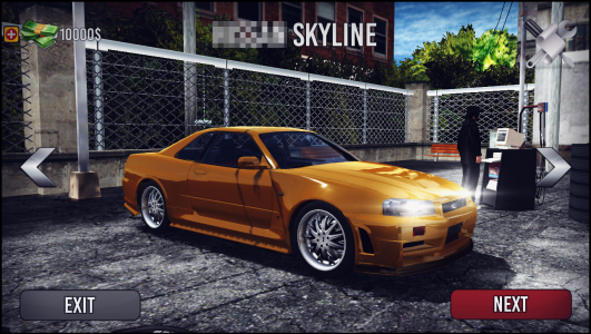 اسکرین شات بازی Skyline Drift Simulator 1