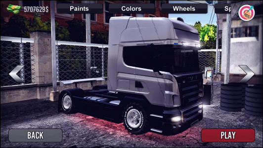 اسکرین شات بازی Truck Snowy Driving Simulator 2