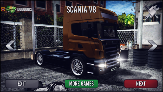 اسکرین شات بازی Truck Drift Driving Simulator 1