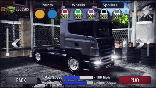 اسکرین شات بازی Truck Drift Driving Simulator 2