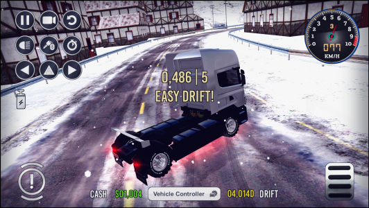 اسکرین شات بازی Truck Snowy Driving Simulator 5