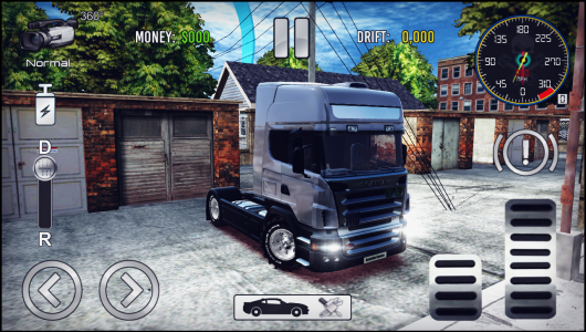 اسکرین شات بازی Truck Drift Driving Simulator 3