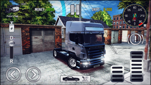 اسکرین شات بازی Truck V8 Drift & Driving Simulator 3