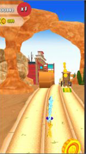 اسکرین شات بازی Subway Road Runner 4