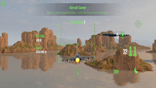 اسکرین شات بازی هواپیماهای جنگی | نسخه مود شده 4