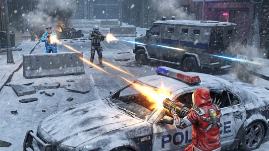 اسکرین شات 3 بازی Santa Rope Hero: Christmas Sim