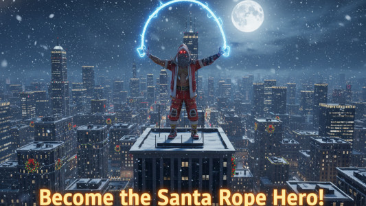 اسکرین شات 1 بازی Crime Santa: Rope Hero