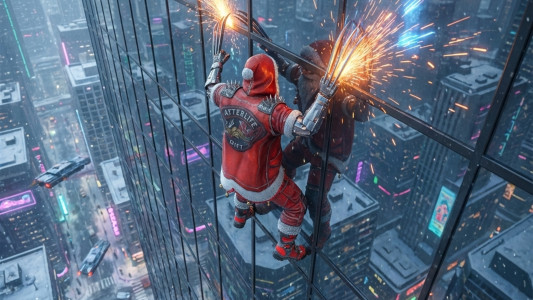 اسکرین شات 5 بازی Santa Rope Hero: Christmas Sim