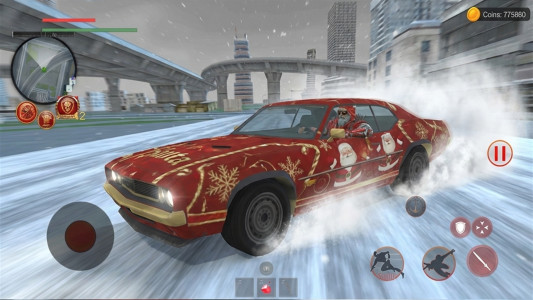 اسکرین شات 4 بازی Santa Rope Hero: Christmas Sim