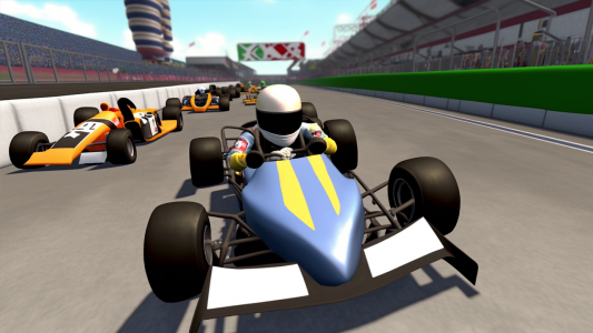 اسکرین شات بازی Kart vs Formula racing 2024 4