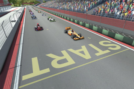 اسکرین شات بازی Kart vs Formula racing 2018 1