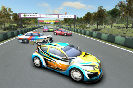 اسکرین شات بازی Rally Racing Car Drift 4